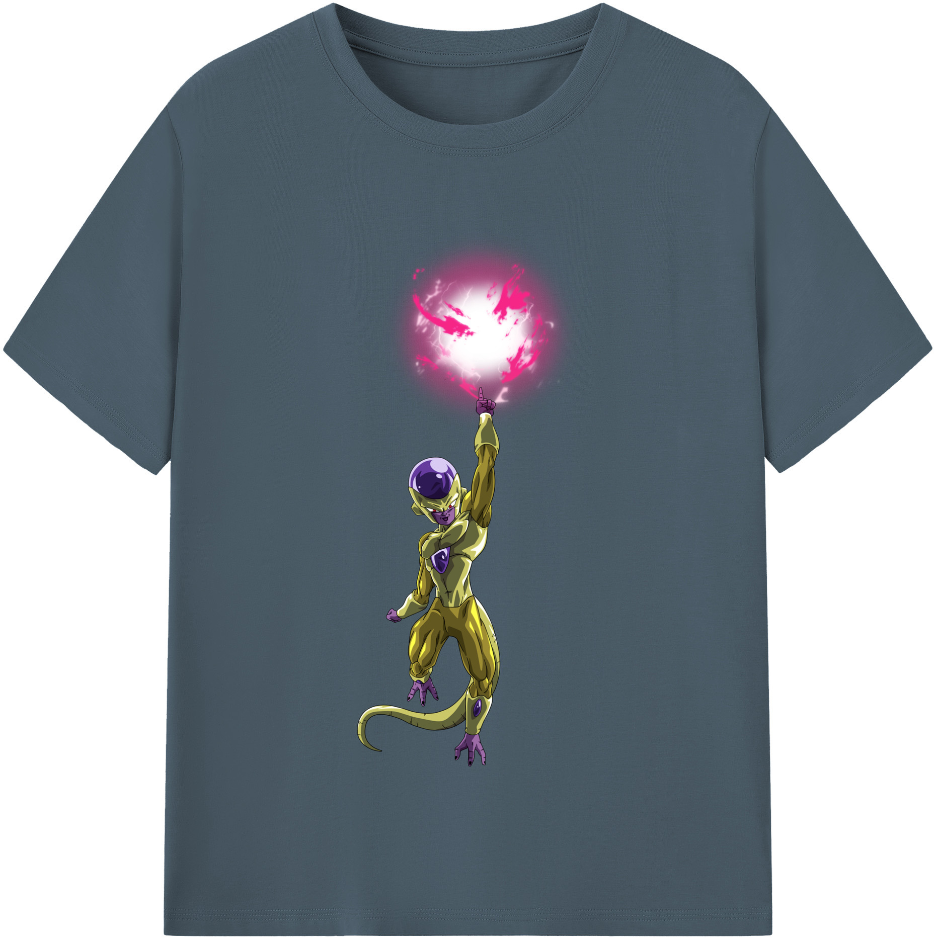 （画像用） ドラゴンボール フリーザ DRAGON BALL Frieza 綿100％半袖Tシャツ（フロントプリント）